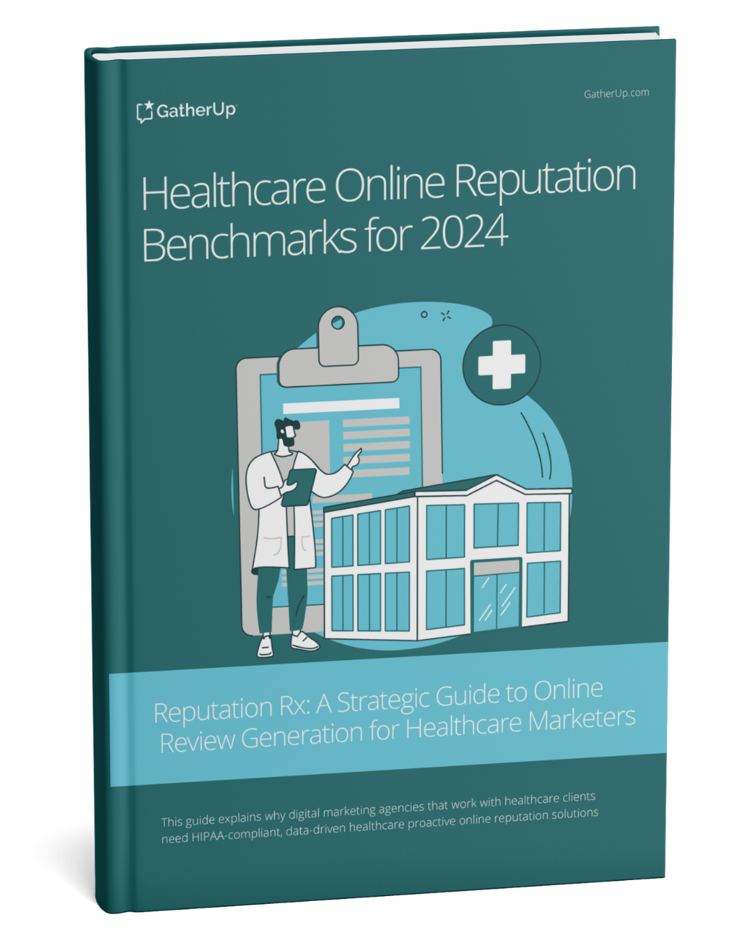 Book Cover - 2024 Healthcare Reputation Benchmarks Book Cover - 2024 Healthcare Reputation Benchmarks